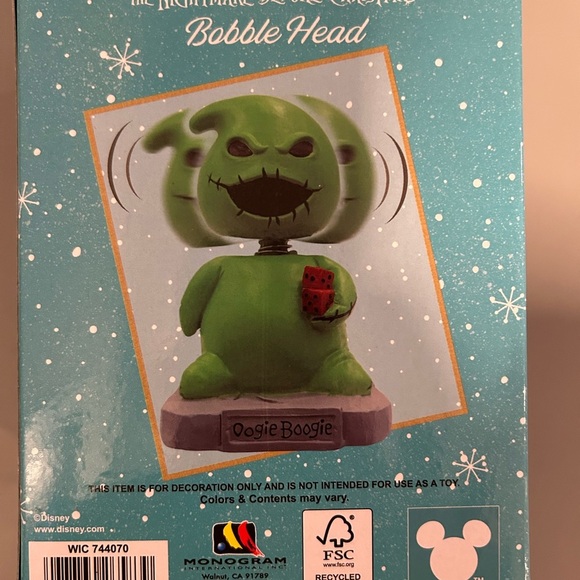 Disney Oogie Boogie Bobblehead
Tim Burtons The Nightmare Before Christmas - Picture 2 of 2
